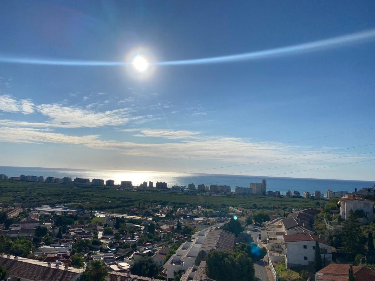 Apartamento Adosado con fantásticas vistas al mar y piscina. Peñíscola Exterior foto